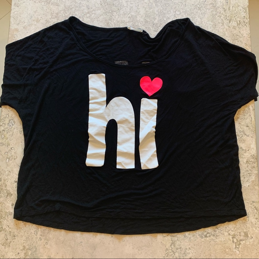 Aran’s Den hi/bye women’s top in black